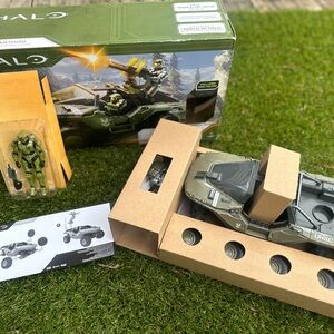 Halo Warthog With Master Chief